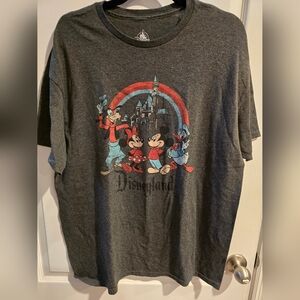 Disney Parks Mickey Mouse and Friends Rainbow Shirt XL Unisex Walt Disneyland
